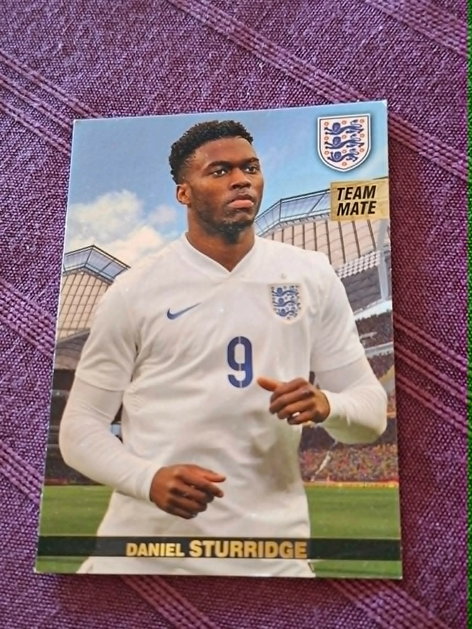 Panini / Voetbalkaart / Daniel Sturridge / Engeland